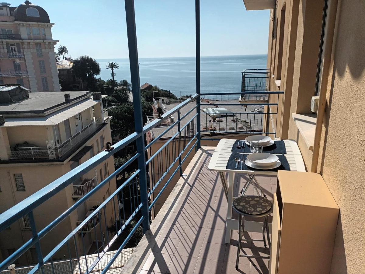 Appartamento Con Stupenda Vista Mare Zona Bristol Rapallo Esterno foto